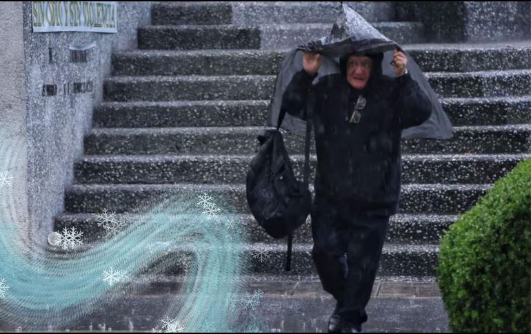 Pronóstico de lluvias y de temperaturas mínimas para hoy 01 de enero de 2026. SUN / ARCHIVO