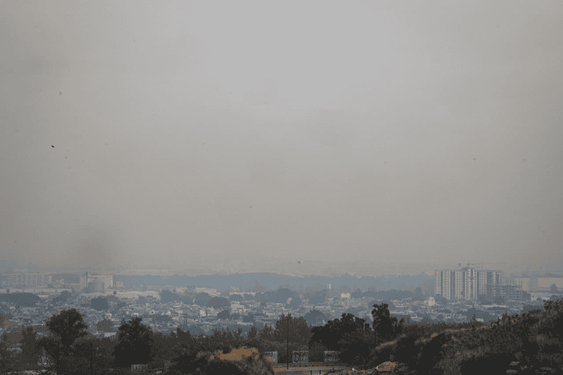 En 2025 se registraron 239 con mala calidad de aire en el Área Metropolitana de Guadalajara, un incremento del 251 por ciento frente a 2024. EL INFORMADOR/J. Acosta&nbsp;