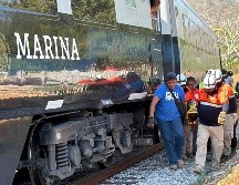 El descarrilamiento del Tren Interoceánico se registró el pasado domingo en un tramo del Corredor Interoceánico del Istmo de Tehuantepec. SUN