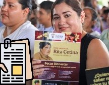 ¿Qué alumnos deben registrarse a la Beca Rita Cetina en enero? ESPECIAL / PROGRAMAS DEL BIENESTAR