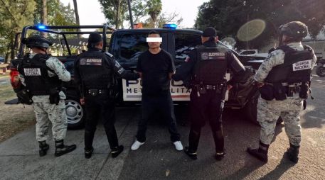 El individuo se identificó como Atemotzin “N”, de 42 años de edad. ESPECIAL/SSE