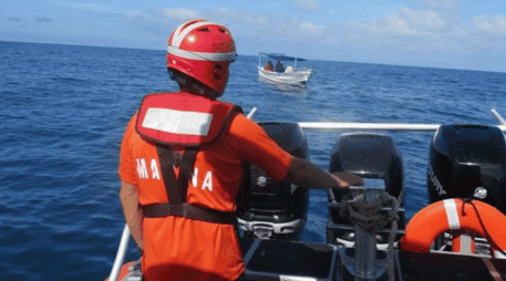 El percance hundió la nave y dejó en riesgo a sus ocupantes, que lanzaron el llamado de emergencia y se pidió la ayuda de salvamento. SUN / ARCHIVO