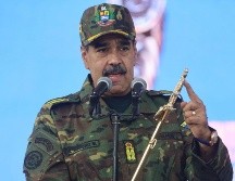 Maduro sostuvo que la población venezolana se encuentra “segura y en paz”. EFE/ Miguel Gutiérrez