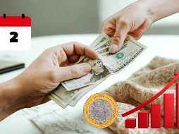 Siete de las 16 mayores divisas que sigue el portal financiero Bloomberg reportan avances frente al dólar y, entre estas, el peso mexicano se ubica en el tercer puesto. ESPECIAL / CANVA