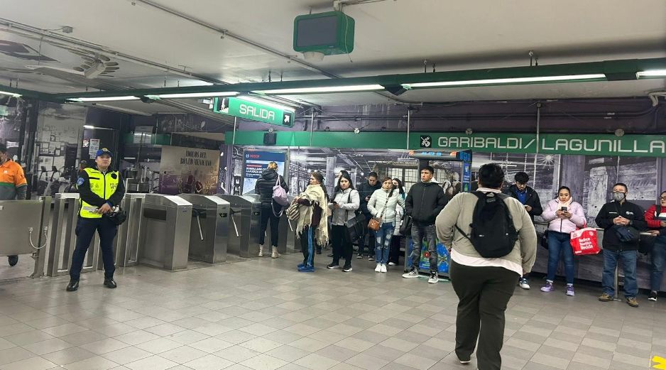 No se reportaron daños a las instalaciones ni incidencias en el servicio; por ello, la circulación de trenes ya se lleva a cabo con normalidad. ESPECIAL/X @AdrianRubalcava