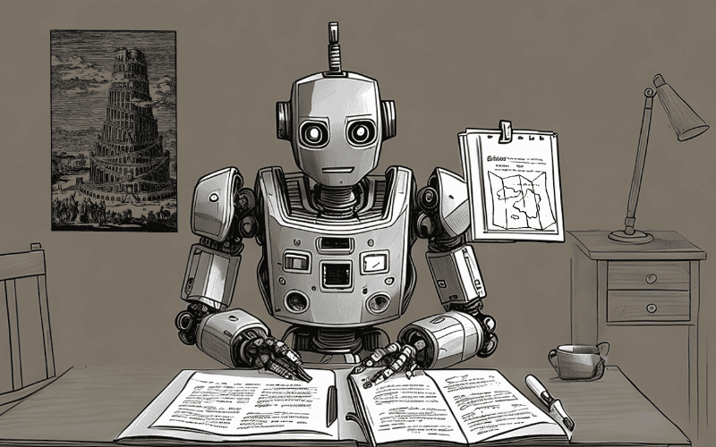 La capacidad de la IA para producir resumir y analizar grandes volúmenes de texto impacta directamente en ámbitos como la investigación académica y la traducción. PIXABAY / CANVA / ESPECIAL