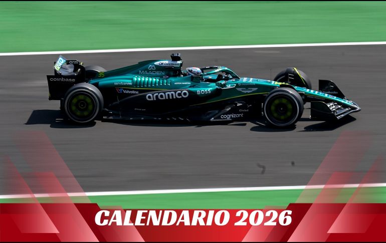 El calendario completo de la temporada 2026 de la Fórmula 1 contempla un total de 24 carreras. ESPECIAL / IMAGO7 y CANVA