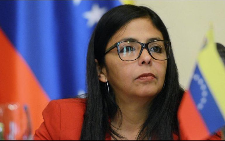 Delcy Rodríguez, vicepresidenta de Venezuela. ESPECIAL