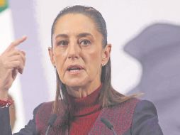 La Presidenta de México emitió un comunicado en el que condena las acciones militares en contra del país Latinoamericano. EL UNIVERSAL/ Archivo