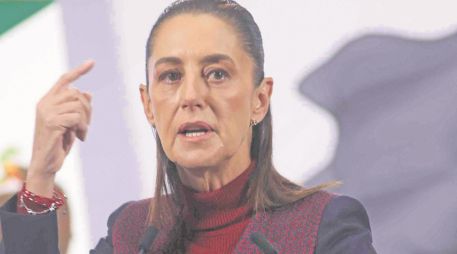 La Presidenta de México emitió un comunicado en el que condena las acciones militares en contra del país Latinoamericano. EL UNIVERSAL/ Archivo