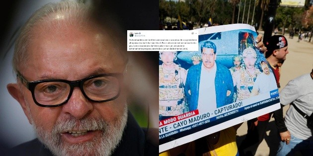 Lula da Silva, presidente de Brasil, reacciona a captura de Maduro