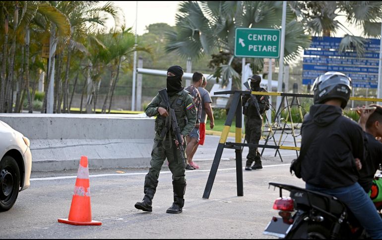 Venezuela atraviesa horas de alta tensión e incertidumbre. AFP / F. Parra