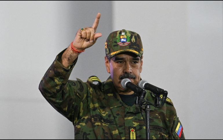 Este sábado 3 de enero fue capturado el presidente de Venezuela, Nicolás Maduro, tras un operativo militar estadounidense. AFP / ARCHIVO