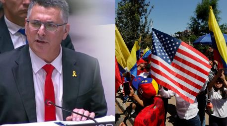 Esta es la primera reacción oficial que llega del Gobierno de Benjamín Netanyahu tras los bombardeos que lanzó Estados Unidos durante esta madrugada en Venezuela. ESPECIAL / X: @gidonsaar / EFE