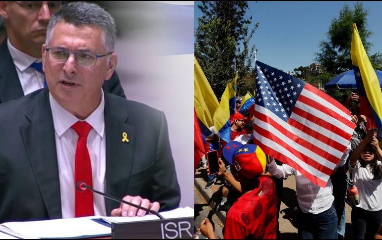 Esta es la primera reacción oficial que llega del Gobierno de Benjamín Netanyahu tras los bombardeos que lanzó Estados Unidos durante esta madrugada en Venezuela. ESPECIAL / X: @gidonsaar / EFE