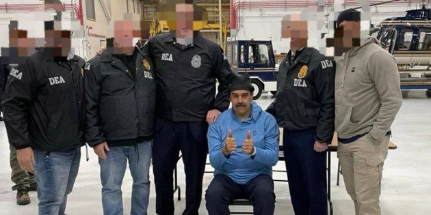 Nicol&aacute;s Maduro llega a Nueva York esposado y bajo custodia de la DEA (VIDEO)