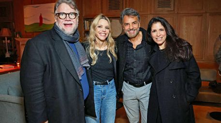 Guillermo del Toro y Eugenio Derbez están nominados por “Frankenstein” y “Acapulco”, respectivamente. AFP