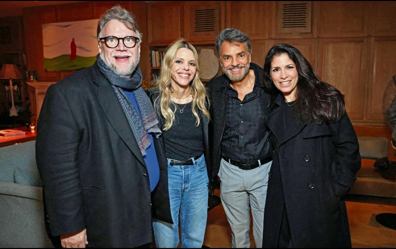 Guillermo del Toro y Eugenio Derbez están nominados por “Frankenstein” y “Acapulco”, respectivamente. AFP