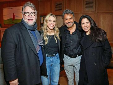 Guillermo del Toro y Eugenio Derbez están nominados por “Frankenstein” y “Acapulco”, respectivamente. AFP