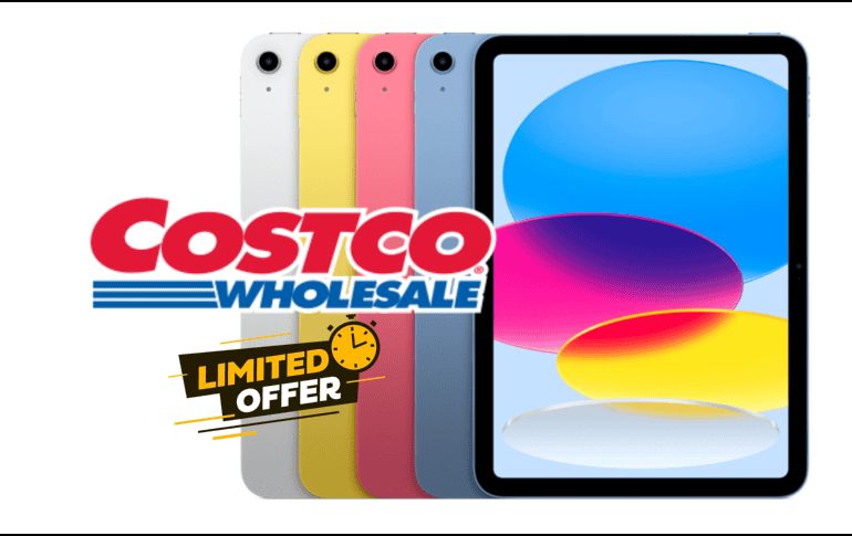 Con esta promoción vigente, el Apple iPad con chip A16 y 256GB se posiciona como una alternativa accesible dentro del segmento de tecnología de alto nivel. ESPECIAL/APPLE