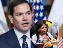 Delcy Rodríguez, vicepresidenta de Venezuela, es alguien con quien sí se puede negociar, declaró Rubio. EFE / ARCHIVO
