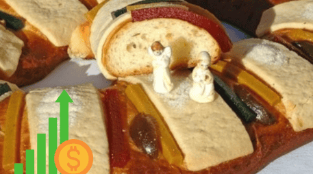 Este pan dulce, asociado a la convivencia familiar y a una tradición de siglos, llega en un contexto marcado por la llamada cuesta de enero. GOBIERNO DE MÉXICO / CANVA