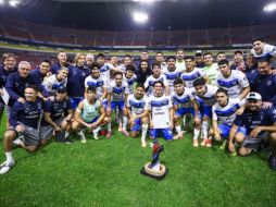 Monterrey cerró su participación en la Copa Pacífica con el título, luego de vencer 2-1 al Atlas en la final disputada en el Estadio Jalisco. EL INFORMADOR / J. Acosta