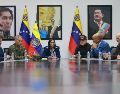 En su mensaje, Rodríguez reiteró la vocación de paz del país sudamericano y afirmó que Venezuela aspira a desarrollarse sin amenazas externas, dentro de un marco de respeto y cooperación interalnacion. EFE