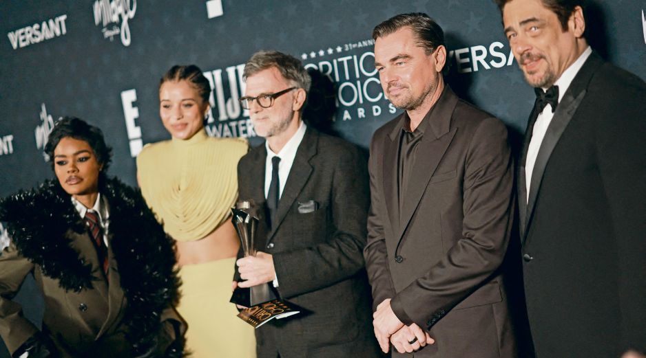 “One battle after another” se coronó como Mejor película en la ceremonia. AFP