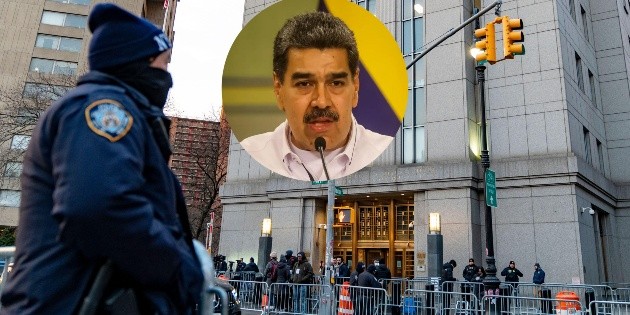 Maduro llega al tribunal federal de Manhattan para su primera audiencia