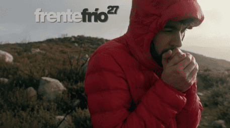 Para el martes, el frente frío (núm. 27) se extenderá sobre el noroeste de la República Mexicana. ESPECIAL / CANVA