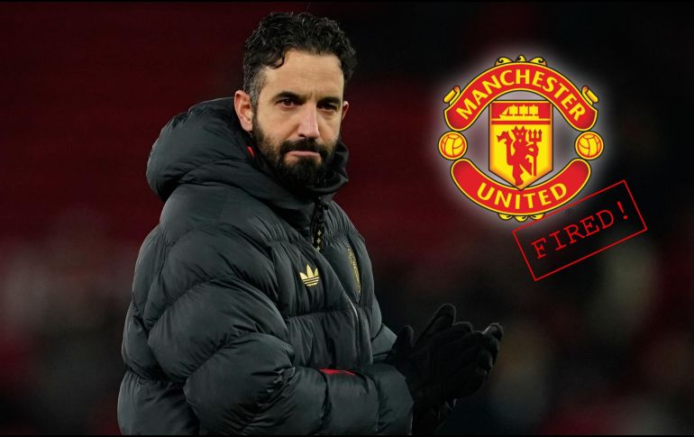 El Manchester United anunció el cese de inmetiato de Amorim. AP / ARCHIVO