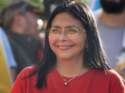 Delcy Rodríguez, de 56 años, forma parte del núcleo duro del poder político venezolano. EFE/ARCHIVO
