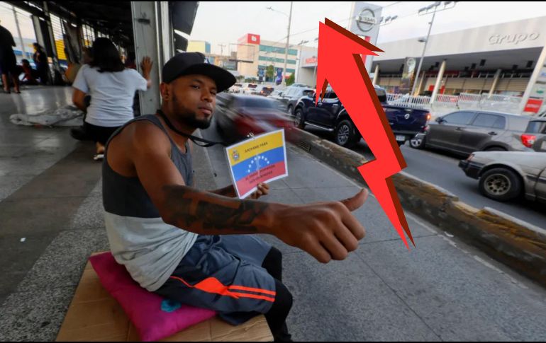 La migración venezolana también tuvo un significativo incremento durante 2023 en la frontera norte con la Unión Americana. EFE / ARCHIVO