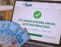Hasta mediados de abril, el SAT había recibido más de 6.5 millones de declaraciones, un aumento de 14 por ciento respecto al año anterior. ESPECIAL/ChatGPT