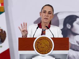 Sheinbaum recordó que Trump ha insistido en que el Ejército de Estados Unidos pueda ingresar a México, pero ella lo ha rechazado. EFE/S. Gutiérrez