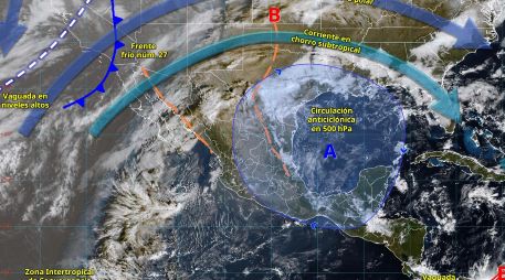 El SMN recomiendó a la población mantenerse informada y atender las indicaciones de Protección Civil. ESPECIAL/ SMN.