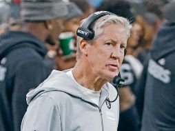 Pete Carroll no funcionó en Las Vegas. AFP/E. Miller