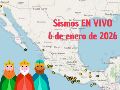 Sismos en México | EN VIVO | 6 de enero de 2026. ESPECIAL / SSN