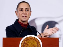 Sheinbaum reiteró la postura de México sobre el rechazo a la intervención estadounidense. EFE/S. Gutiérrez