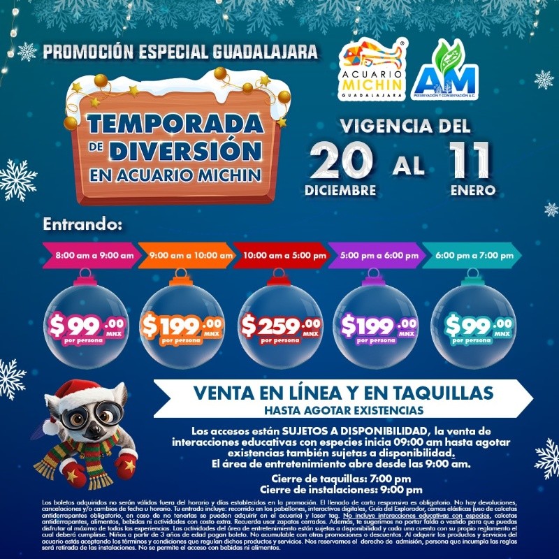 &nbsp;CORTESÍA/ Acuario Michin Guadalajara