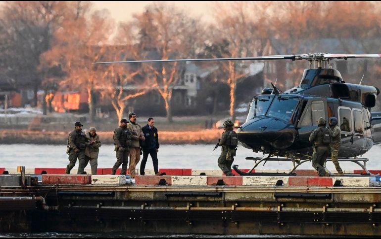 Maduro y su esposa permanecen encarcelados en Nueva York, donde han sido puestos a disposición de un juez federal acusados de varios delitos relacionados con el narcotráfico. EFE/EPA/Stringer
