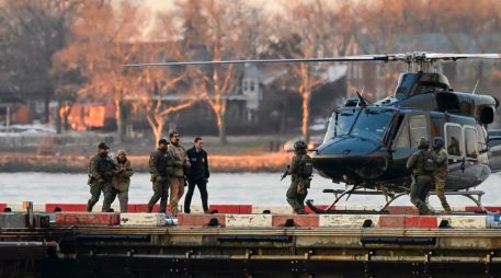 Maduro y su esposa permanecen encarcelados en Nueva York, donde han sido puestos a disposición de un juez federal acusados de varios delitos relacionados con el narcotráfico. EFE/EPA/Stringer
