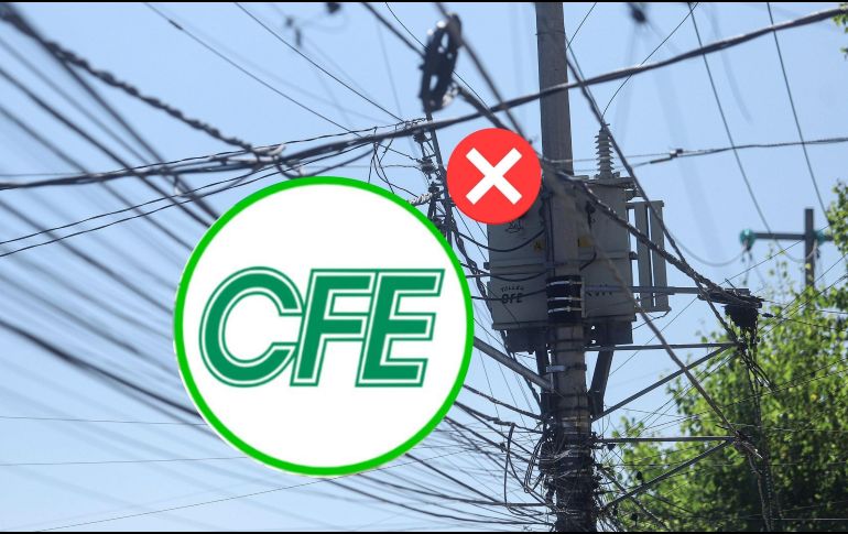 El motivo del corte de energía en Tlajomulco es la instalación intercalada de postes con transición aérea. EL INFORMADOR / ARCHIVO