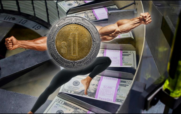 Recuerda que la cotización del tipo de cambio de dólar a pesos mexicanos se actualiza a lo largo del día. AFP / ARCHIVO