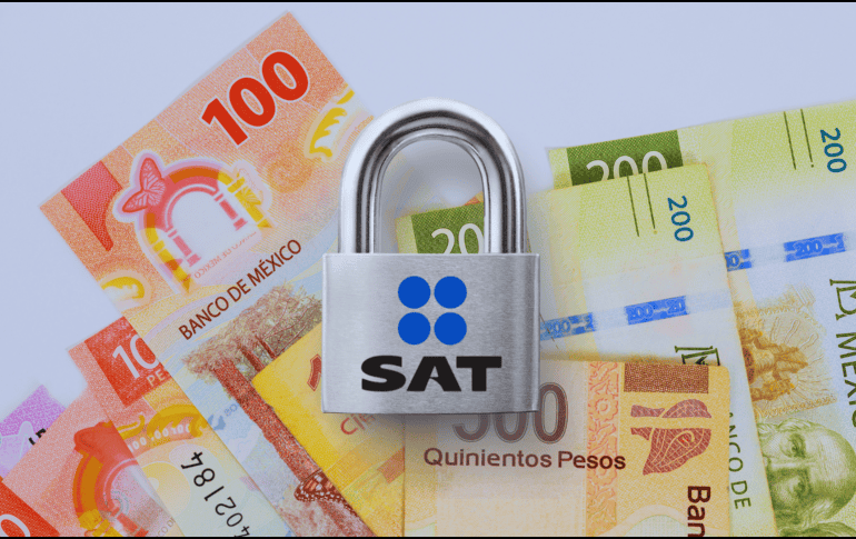 De acuerdo al SAT, la inmovilización de depósitos bancarios significa que no se puede disponer de ellos. ESPECIAL / CANVA