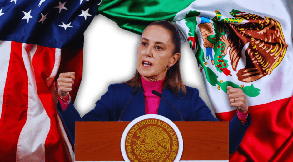 Sheinbaum también recordó que, aunque México mantiene una relación de cooperación y coordinación con EU, esta no implica subordinación o acciones que comprometan la independencia del país. EFE / S. Gutiérrez