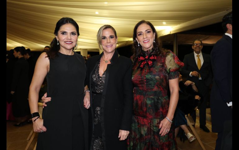 Olivia Dean, Carolina Ortiz y Ana Cecilia Fernández. GENTE BIEN JALISCO / E. Escamilla