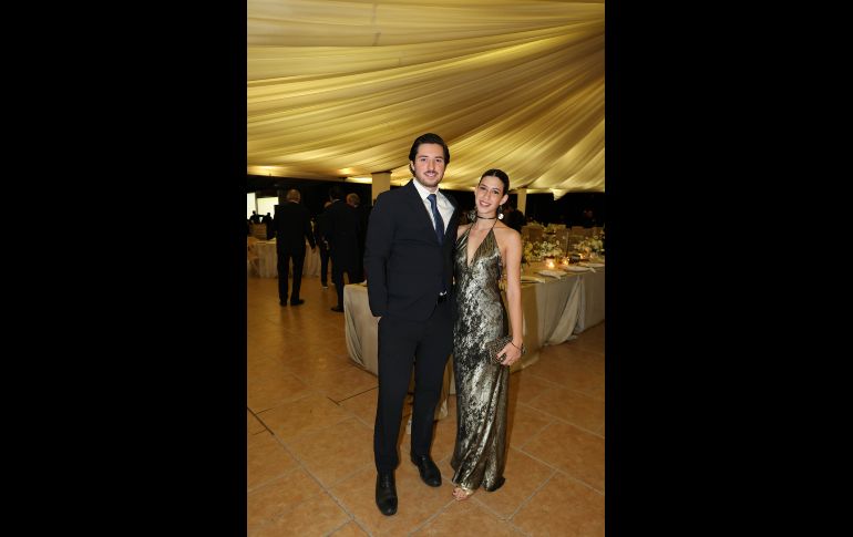 Inés Fuentes y Alejandro Orozco. GENTE BIEN JALISCO / E. Escamilla