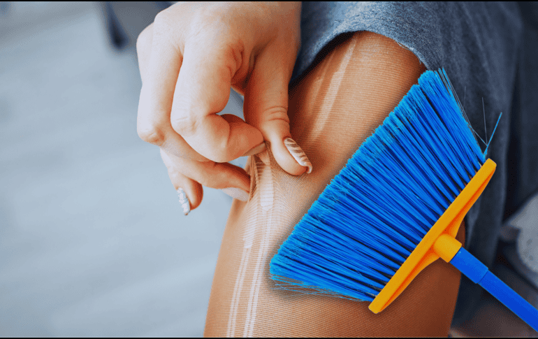 Gracias a su electricidad estática, las medias pueden atraer polvo, pelusas e incluso pelos de mascotas con facilidad. ESPECIAL / CANVA